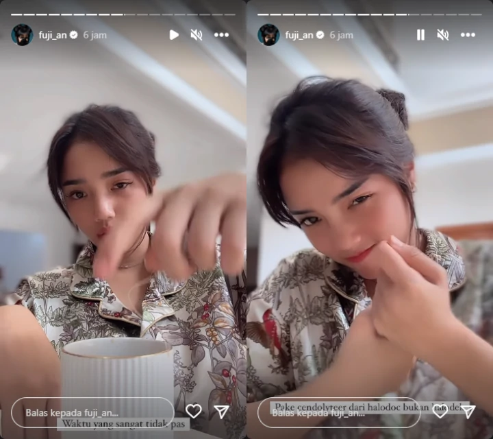 Fuji An Panik Matanya Mendadak Bintitan, Malah Dapat Saran Nyeleneh Untuk Obati