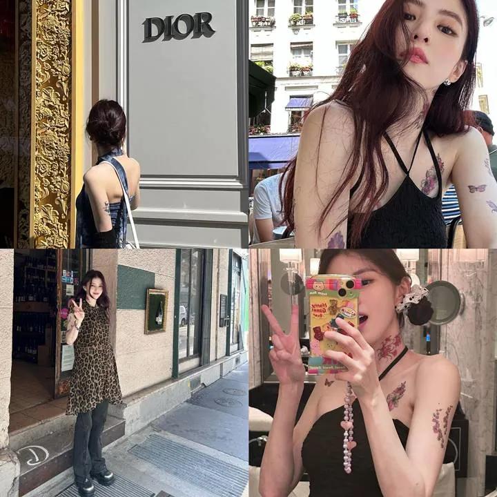 Han So Hee Pamer Banyak Tato Cantik, Gambar Kupu-Kupu di Tubuhnya Bikin Salfok