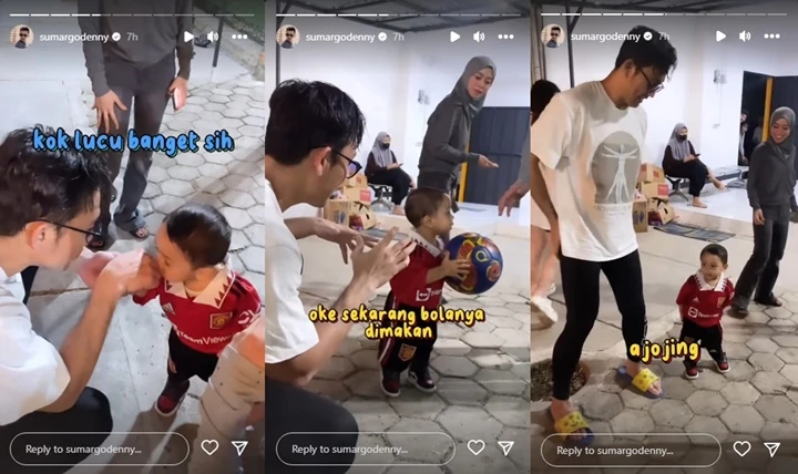 Baby L Putra Rizky Billar Lentur Saat Joget Koplo, Denny Sumargo Sampai Gemas
