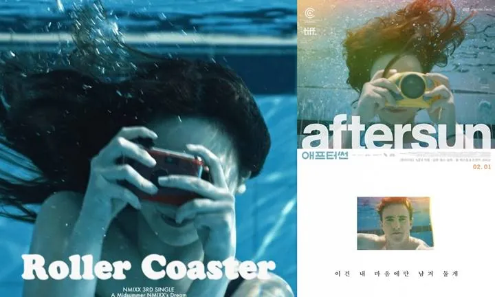 Poster Album Cover NMIXX untuk \'Roller Coaster\' Hasil Plagiat? Poster Album Cover NMIXX untuk \'Roller Coaster\' Hasil Plagiat?
