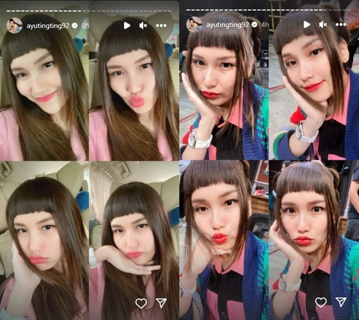 Ayu Ting Ting Tampil Imut dengan Poni Kependekan, Mirip Mendiang Sulli Hingga Seulgi Red Velvet