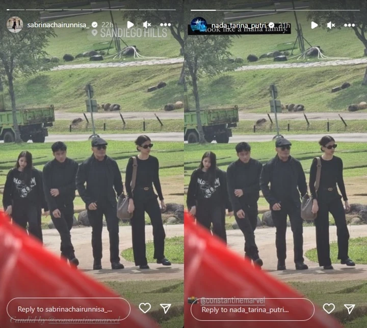 Kunjungi Pemakaman, Gaya Deddy Corbuzier Bareng Anak dan Istri Mirip Keluarga Mafia