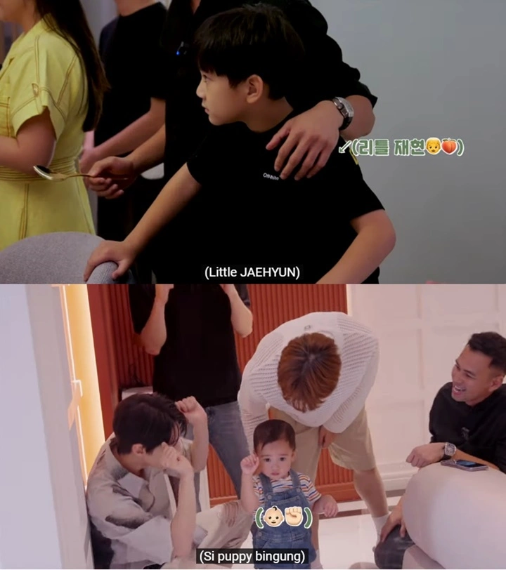 Debut di Vlog NCT Dojaejung, Rafathar dan Rayyanza Dapat Panggilan Kesayangan
