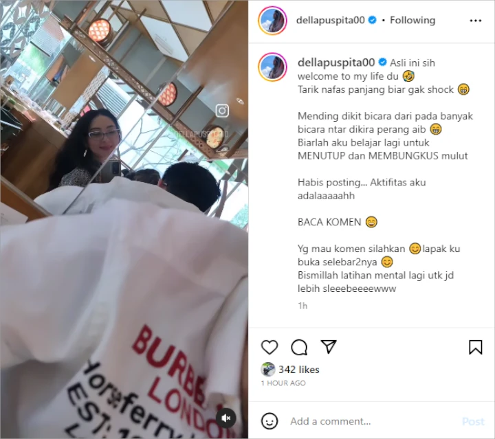Della Puspita Buka Suara Usai Suami Baru Diterpa Isu Miring, Akui Parno Cerai Lagi