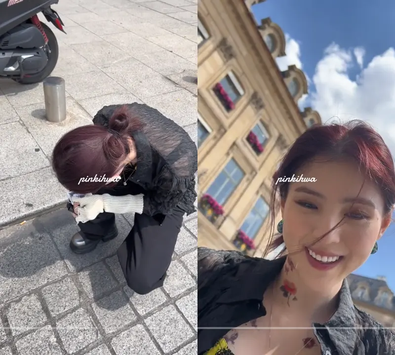 Han So Hee berlutut demi memberikan tanda tangan kepada para penggemar