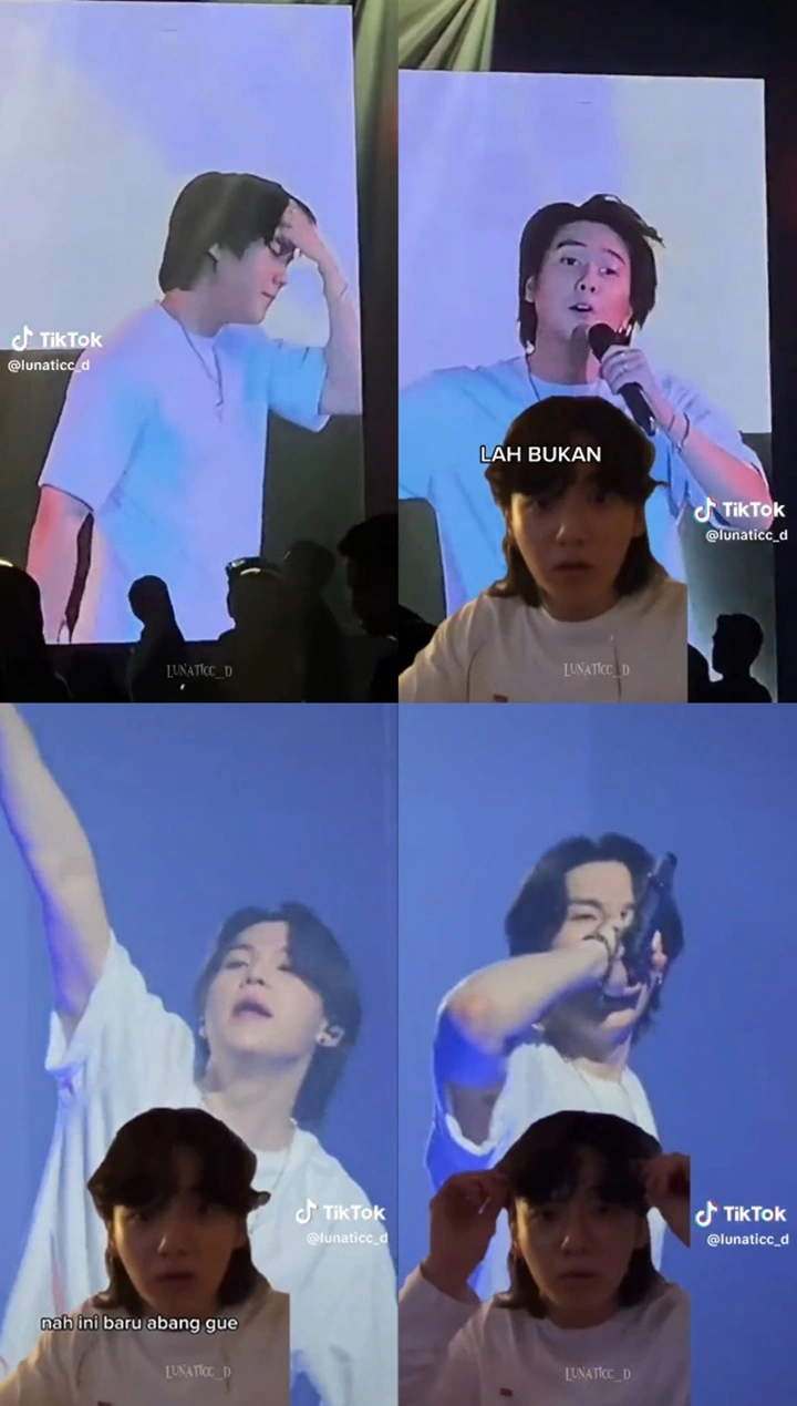 Sama-sama Berkaos Putih, Iqbaal Ramadhan Salah Dikira Suga BTS