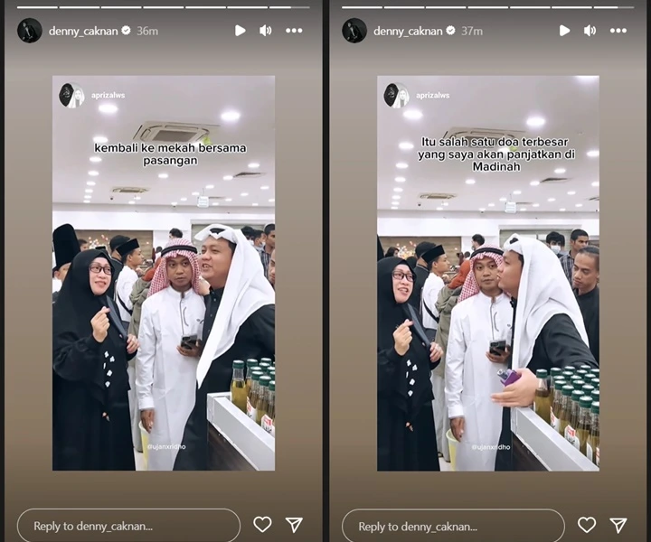Denny Caknan Sempat Didoakan Kembali ke Makkah Bersama Pasangan Sebelum Nikahi Bella Bonita