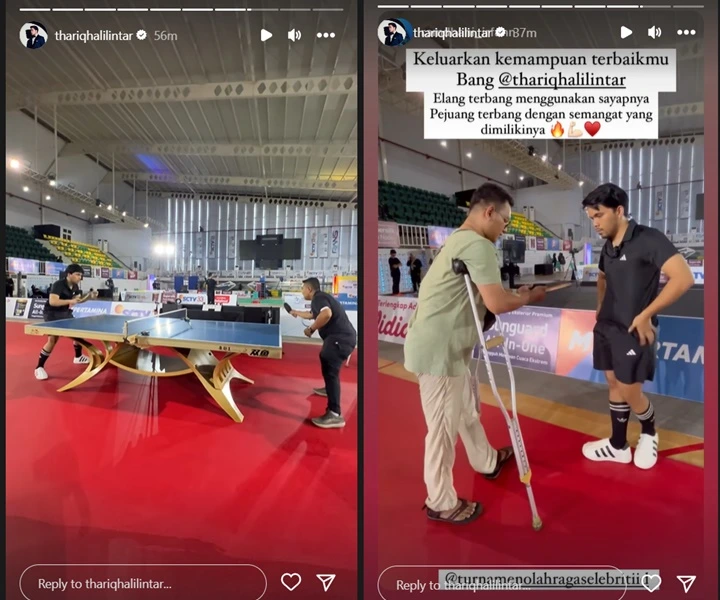 Thariq Halilintar Pamer Skill Tenis Meja Jelang Tanding di Turnamen Olahraga Selebriti Indonesia Thariq Halilintar Pamer Skill Tenis Meja Jelang Tanding di Turnamen Olahraga Selebriti Indonesia Thariq Halilintar Pamer Skill Tenis Meja Jelang Tanding di Turnamen Olahraga Selebriti Indonesia