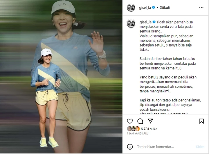 Gisella Anastasia Curhat Perkara Penghakiman & Terus Dicurigai