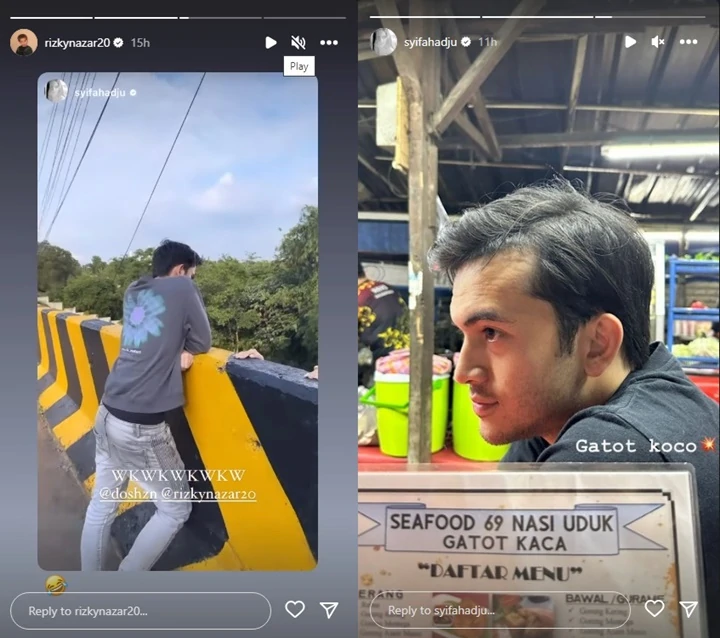 Rizky Nazar Pamer Foto Hasil Jepretan Ayang, Syifa Hadju Langsung Ucap Syukur