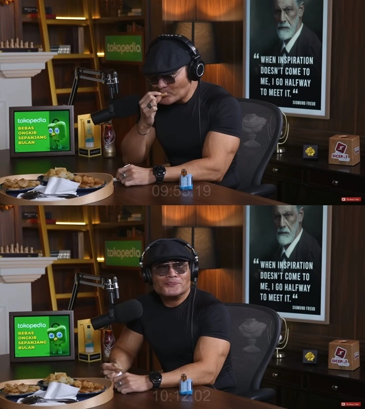 Deddy Corbuzier Bingung Sendiri Ditunjukkan Rafael Tan Bentuk Asli Seblak
