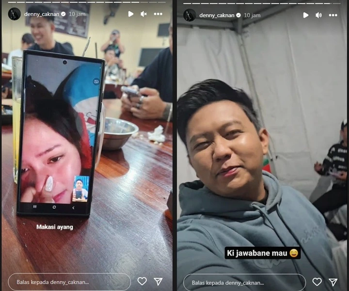 Baru Nikah, Kocaknya Denny Caknan Sudah Berani Goda Teman yang Masih Jomblo