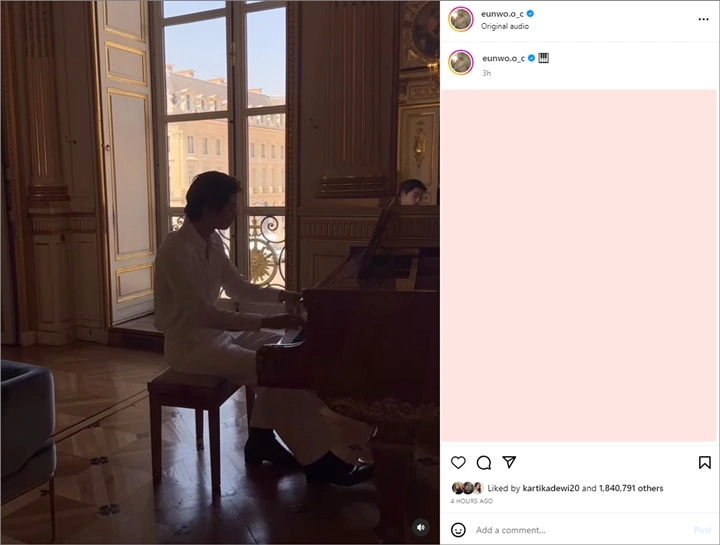 Bak Pangeran, Cha Eunwoo ASTRO Main Piano Tribute Untuk Frederic Chopin