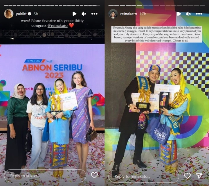 Yuki Kato Syok Adiknya Ikut Kontes Abang None, Teriakan Kencang Curi Atensi MC