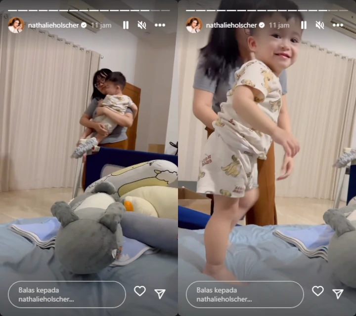 Nathalie Holscher Pamer Momen Bahagia Bareng Adzam Usai Minta Sule Stop Nafkahi Anak