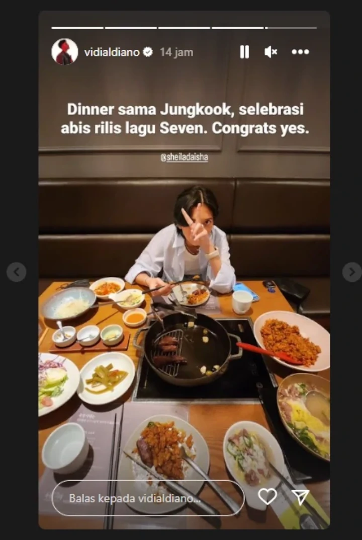 Susul Vidi Aldiano ke Korea, Sheila Dara Dinilai Makin Mirip Jungkook BTS