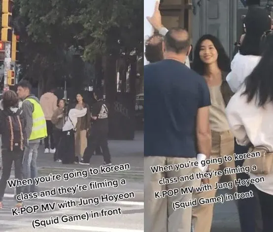 Jung Ho Yeon diduga syuting dengan NewJeans untuk MV \