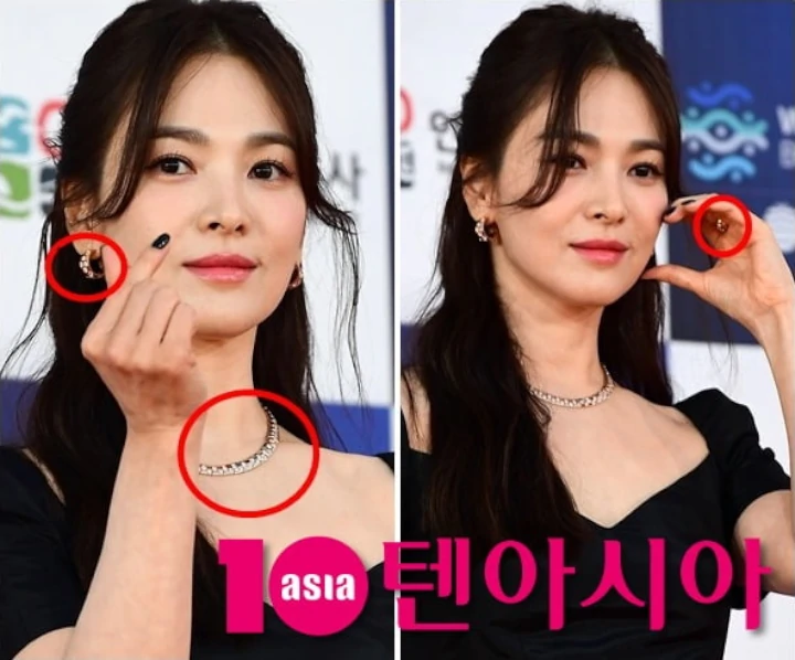 Blue Dragon Series Awards 2023: Song Hye Kyo Pakai 102 Berlian, Harganya Tak Main-main