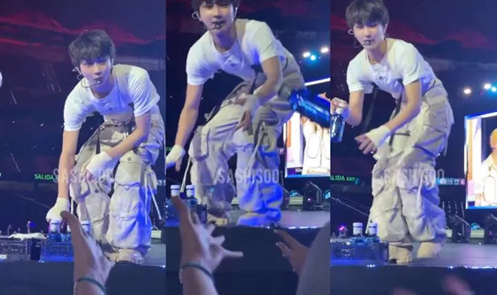 Jungwon & Sunoo ENHYPEN Selamatkan Fans yang Kehausan Sebelum Situasi Jadi Kacau
