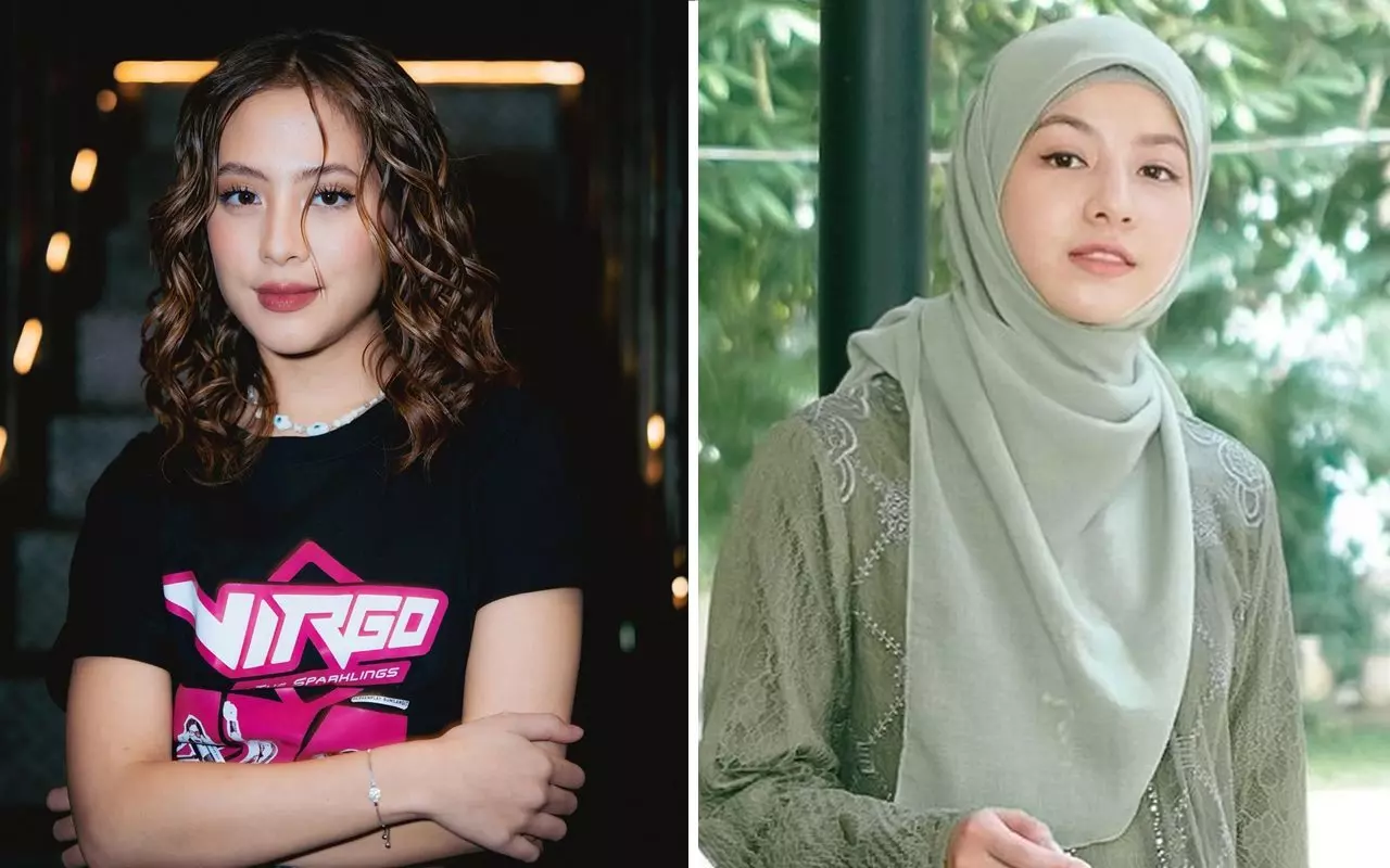 Adhisty Zara Tampil Berhijab, Paras Cantiknya Disebut Mirip Natasha Rizki