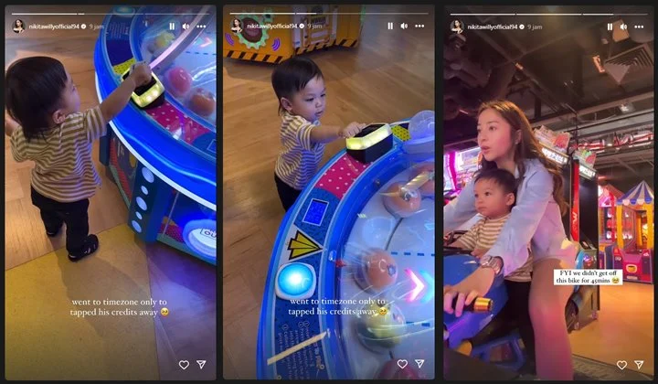 Nikita Willy Rekam Keseruan Tak Terduga Issa Saat ke Timezone