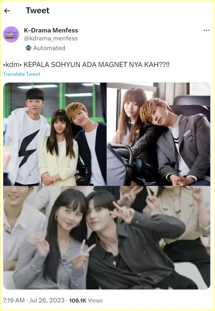 Kim So Hyun kerap foto ditempeli para aktor
