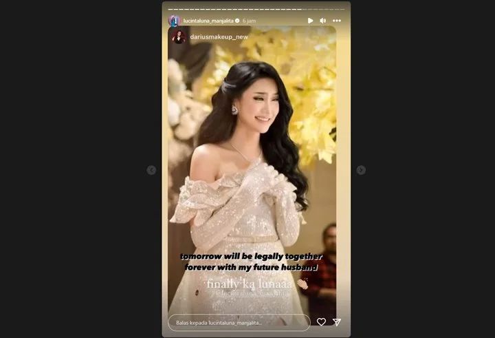 Lucinta Luna Sesumbar Nikah Besok Hingga Undang MUA Ternama