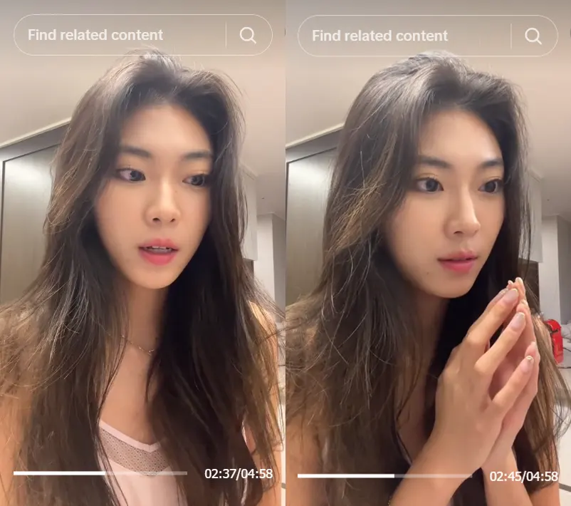 Nadine menceritakan terkait menonton film \