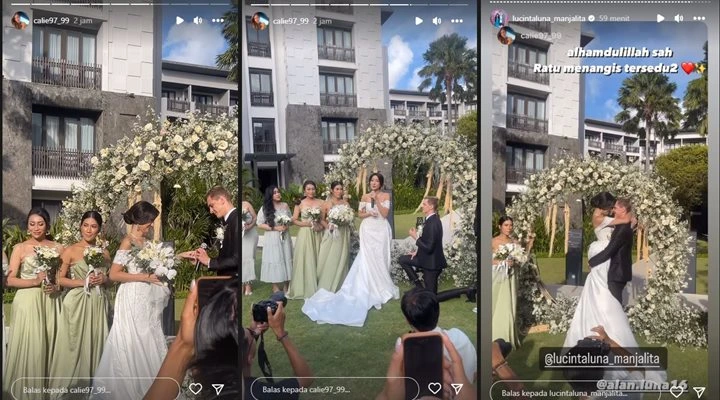 Gelar Acara Tunangan Dengan Pacar Bule, Lucinta Luna: Alhamdulillah Sah