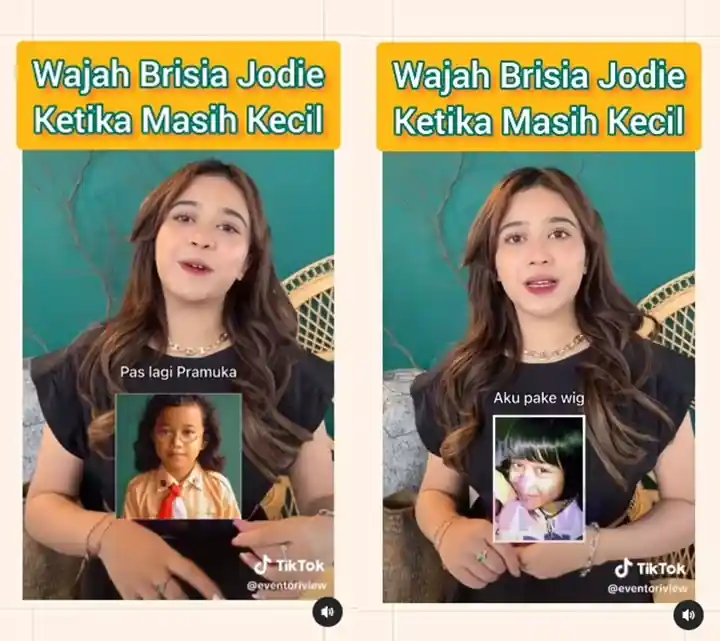Sempat Botak, Foto Brisia Jodie Gonta-ganti Wig Saat Masih Sekolah Bocor