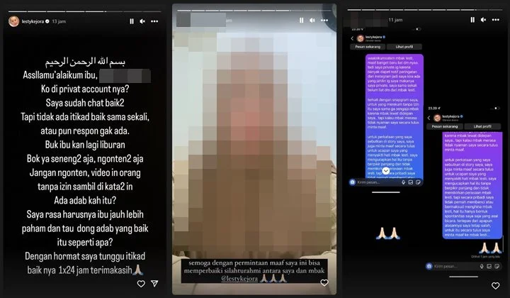Lesti Kejora Dikata-katain Seraya Direkam Tanpa Izin, Istri Rizky Billar Sentil Soal Adab