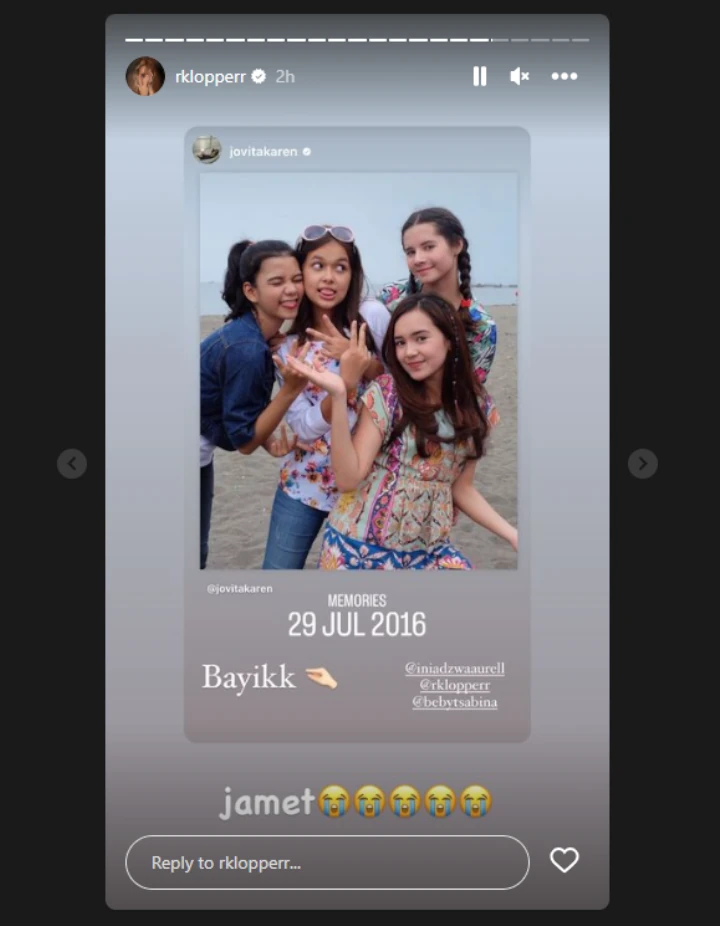 Rebecca Klopper Nangis Foto Jametnya Disorot Lagi Rebecca Klopper Nangis Foto Jametnya Disorot Lagi