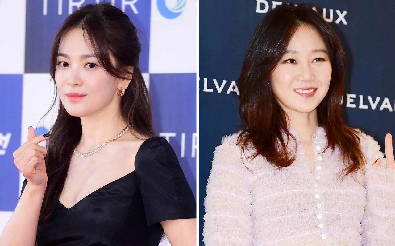 Blue Dragon Series Awards 2023 Song Hye Kyo & Gong Hyo Jin Hempas
