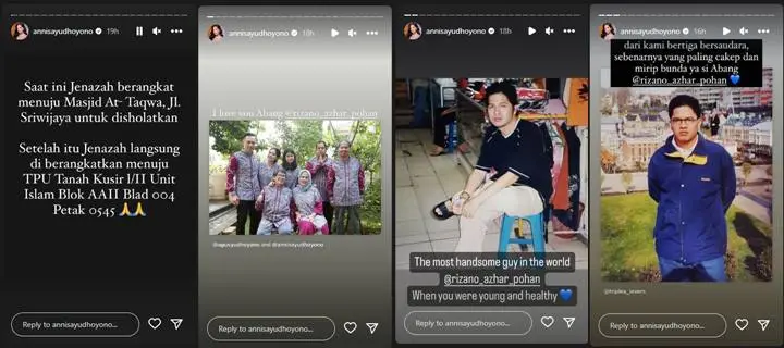 Duka Mendalam Annisa Pohan Atas Meninggalnya Sang Kakak
