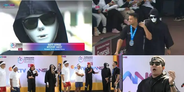 Sempat Dikira Siwon Super Junior, Partner Tenis Raffi Ahmad Akhirnya Buka Topeng