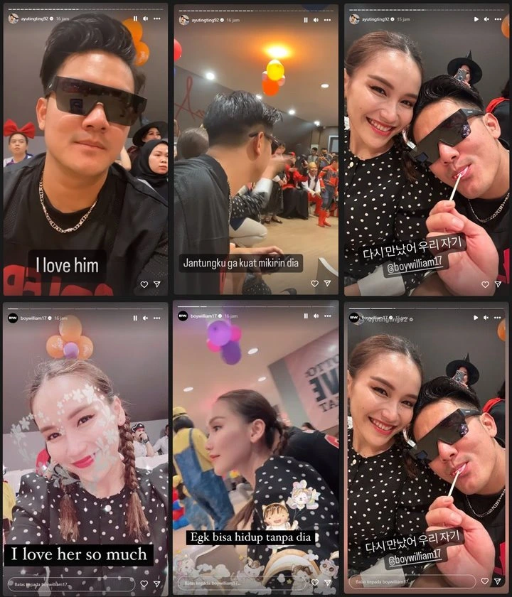 Ayu Ting Ting dan Boy William Saling Umbar Kemesraan, Malah Tuai Kecurigaan Fans