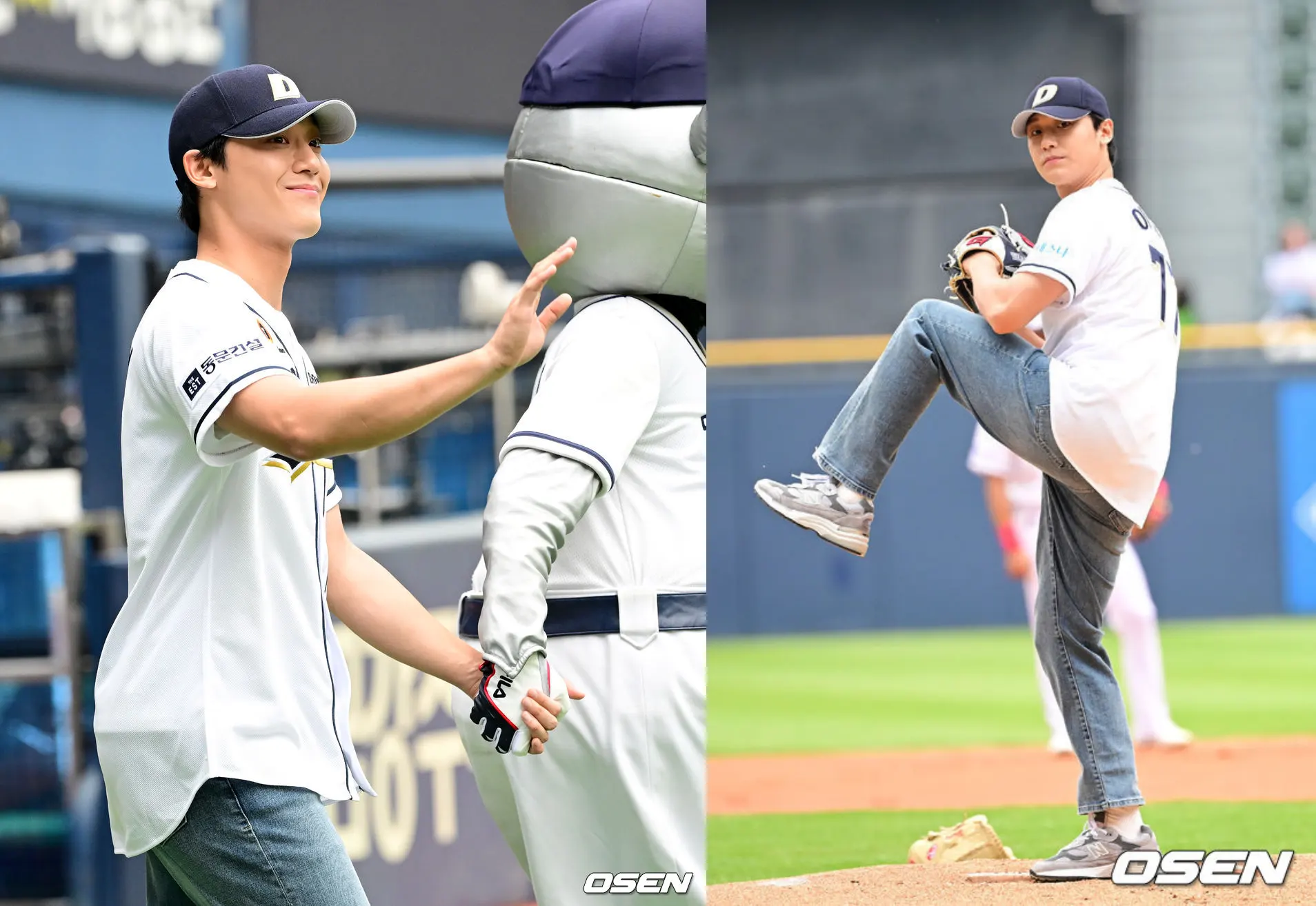 Lee Do Hyun ketika menjadi pitcher Doosan Bears