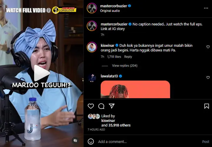 Mario Teguh Disentil Kiswinar