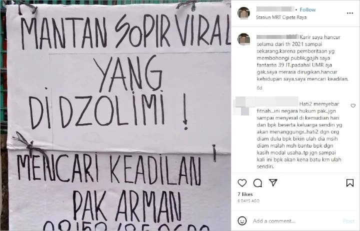 Mantan Sopir Atta Halilintar Koar-Koar Ngaku Dizalimi Sang YouTuber, Netizen Geram
