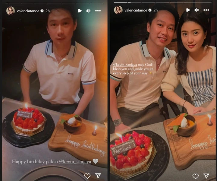 Kevin Sanjaya Ultah, Bumil Valencia Tanoe Bikin Perayaan Sederhana Nan Romantis