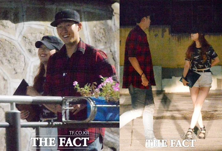 Minah Girl's Day dan Son Heung Min