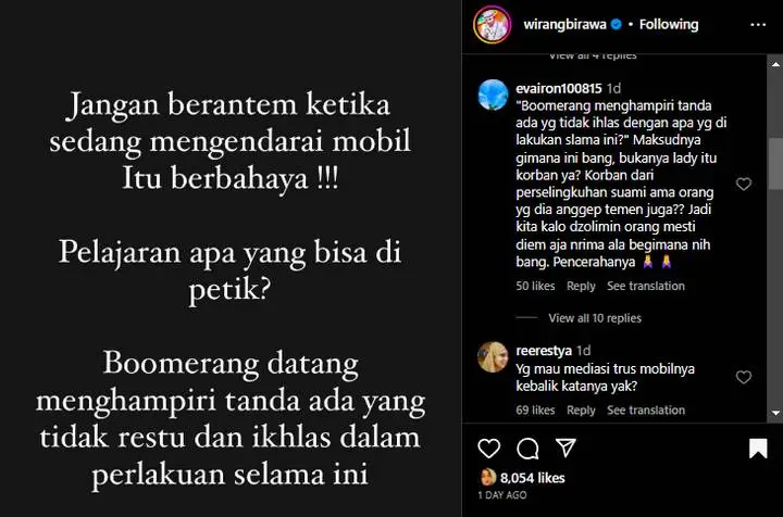Lady Nayoan dan Rendy Diterawang Wirang Birawa?
