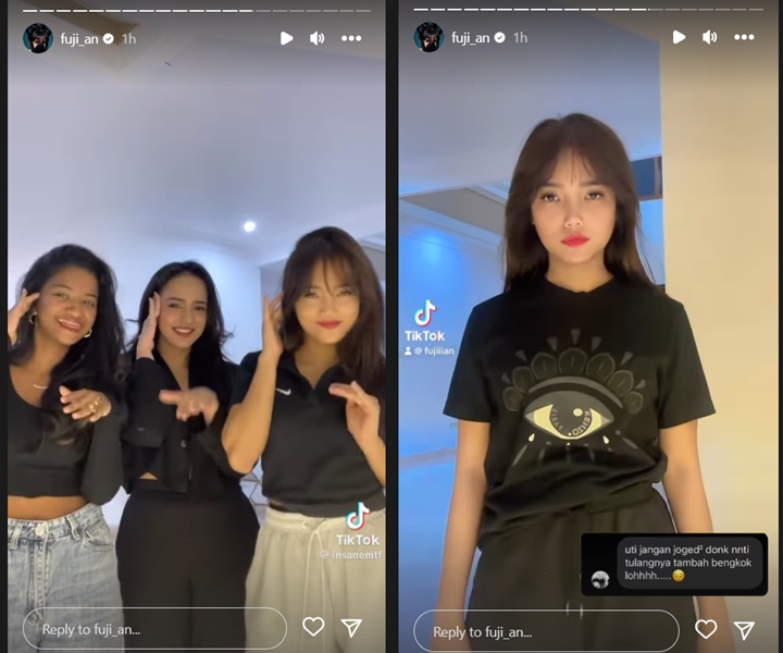 Fuji An Diomeli Gegara Joget TikTok Setelah Ketahuan Idap Skoliosis