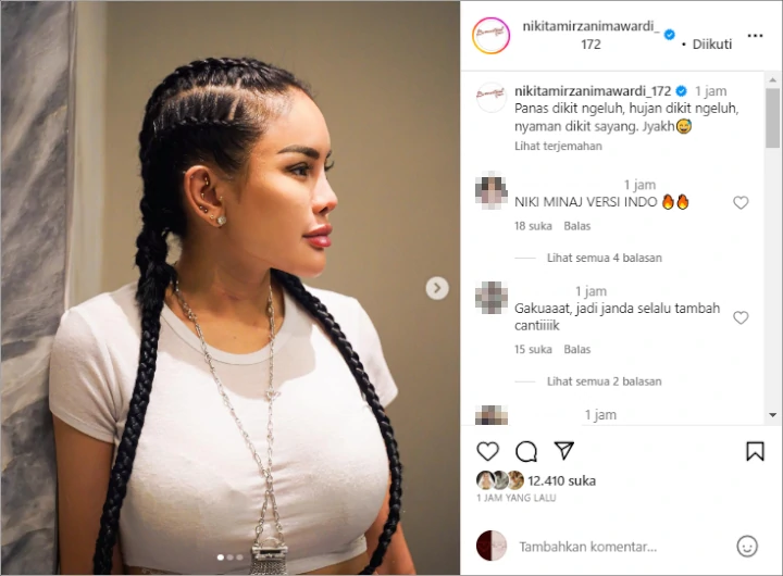 Nikita Mirzani Tampil Swag di Foto Terbaru, Bibir Ala Angelina Jolie Curi Perhatian Nikita Mirzani Tampil Swag di Foto Terbaru, Bibir Ala Angelina Jolie Curi Perhatian