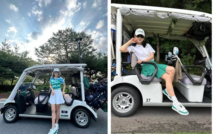 Golf Date, Son Ye Jin Sindir Skill Hyun Bin Ambil Foto
