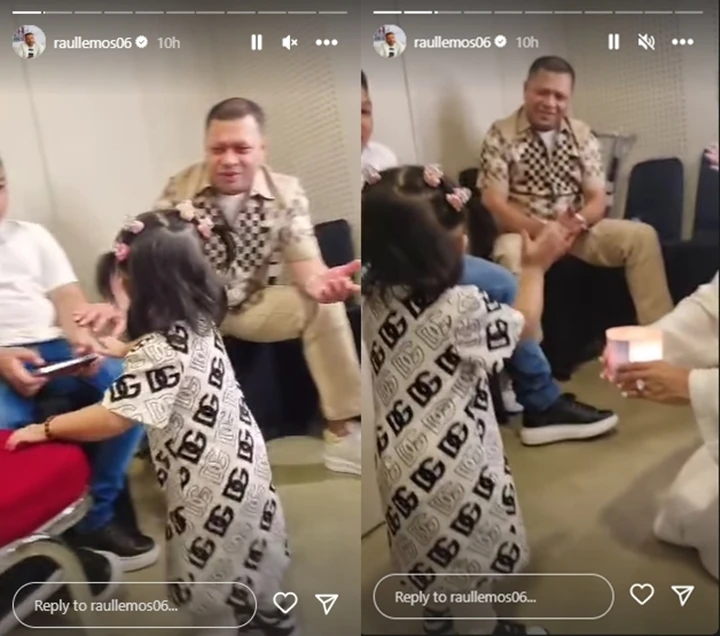 Cara Raul Lemos Tatap Ameena di Backstage Konser Krisdayanti Curi Perhatian Cara Raul Lemos Tatap Ameena di Backstage Konser Krisdayanti Curi Perhatian