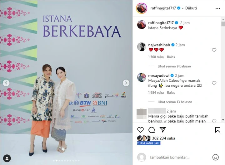 Bersanding Dengan Najwa Shihab, Aura Nagita Slavina Disebut Bak Istri Pejabat