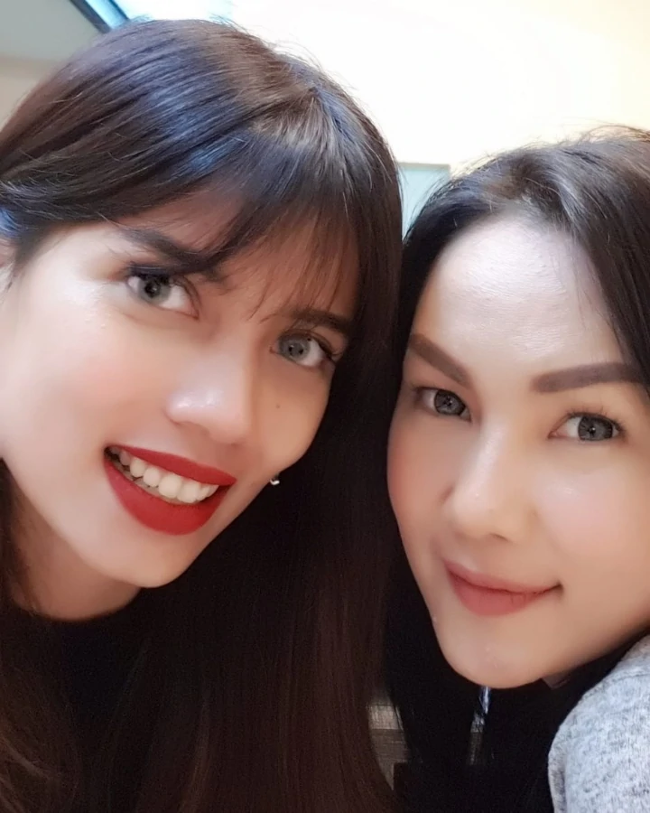 Kalina Oktarani dan Sabrina Chairunnisa