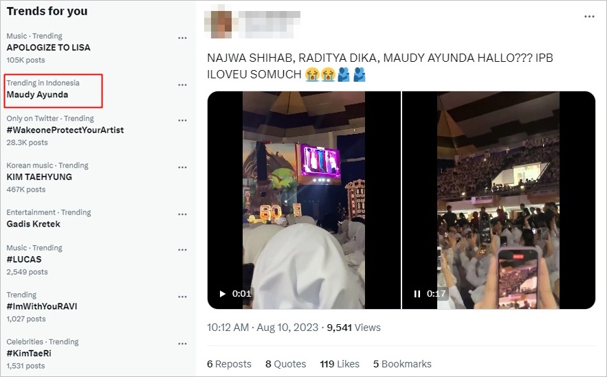 Maudy Ayunda Dikawal Saat Beri Kejutan di Kampus IPB, Reaksi Fans Pecah!