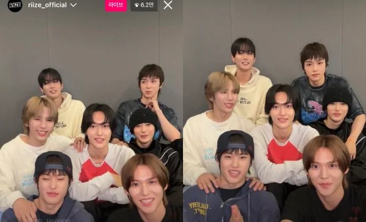 Visual RIIZE di Siaran Instagram Live Disorot, Gak Secakep di Foto Teaser?